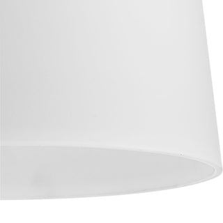 Clarion Collection One-Light Satin Brass Etched White Transitional Pendant