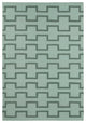 Lima Contemporary Area Rug, Blue and Green, 3'x5'
