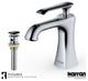 Karran 1-Hole 1-Handle Bathroom Faucet With Pop-Up Drain, Chrome