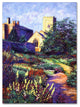 David Lloyd Glover 'Dusk at Sunset' Canvas Art, 14"x19"