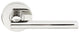 Sunrise Lever, Half Passage, RH, Polished Stainless Steel, 2-3/4" Backset