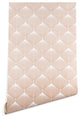 Deny Designs Caroline Okun Pale Pink Spring Bulbs Wallpaper, Pink, 2'x4'