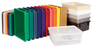 Rainbow Accents 25 Tub Mobile Storage - with Tubs - Blue