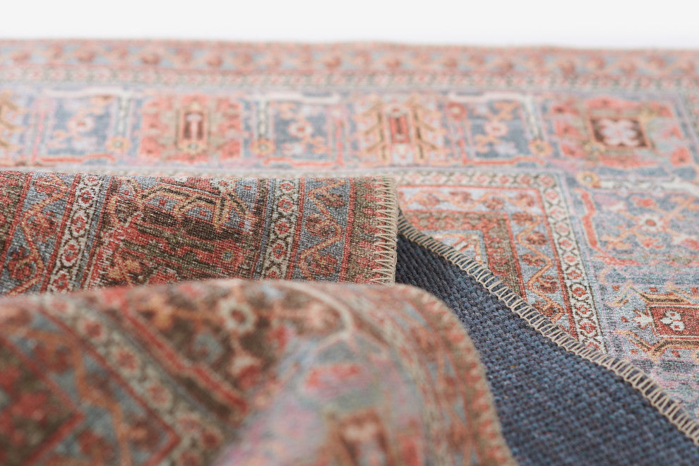 Momeni Afshar Polyester Copper Area Rug 7'6" X 9'6"