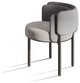 Light Luxury Technology Cloth Art Dining Chair, Grey