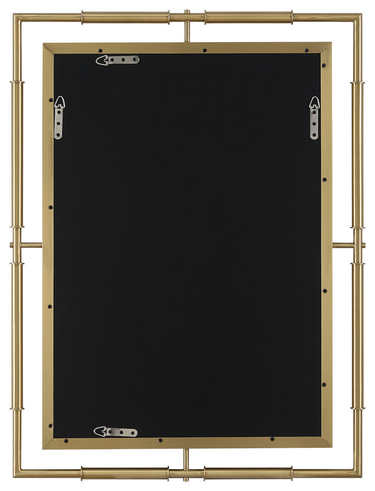 Uttermost - 08188 - Mirror - It's All Connected - Plated Brass