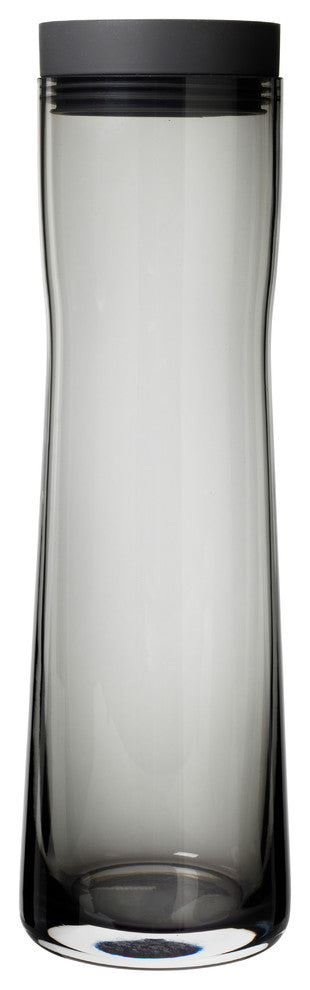 Splash Water Carafe 34 oz., Smoked Glass