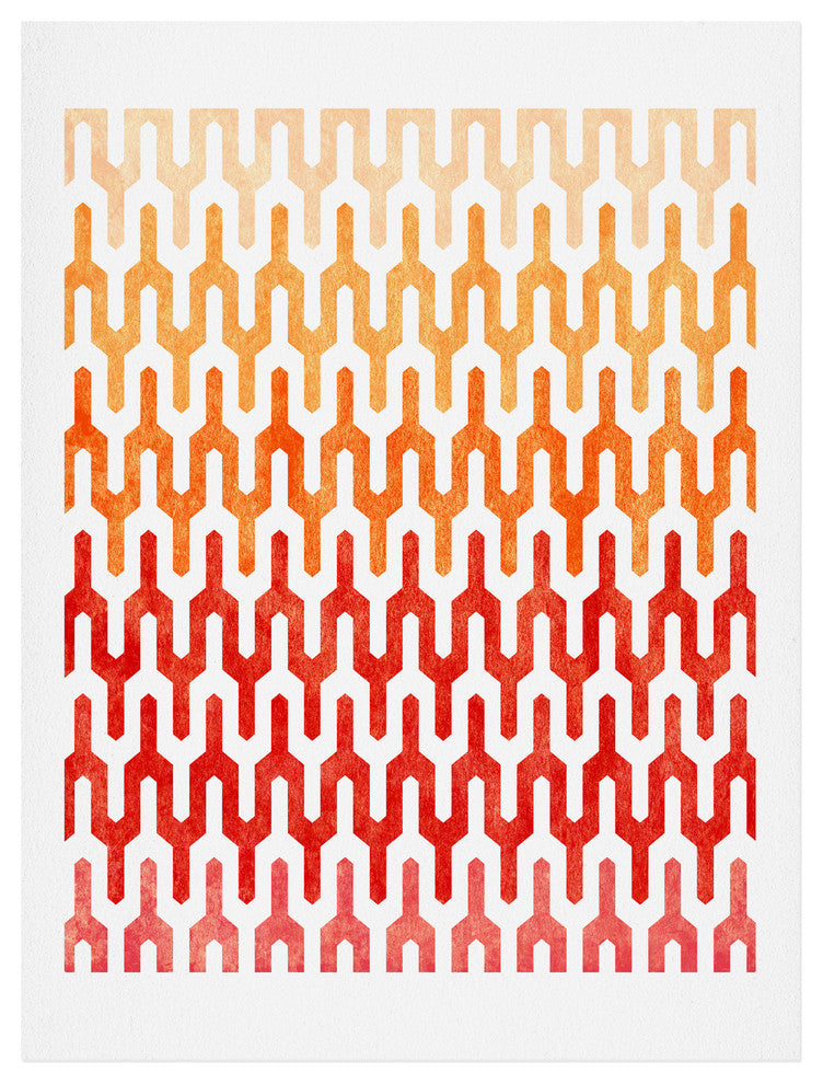 Deny Designs Arcturus Warm 1 Art Print