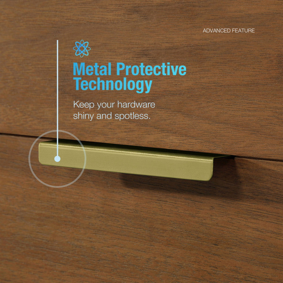 OVE Decors Gabi Single Sink Bathroom Vanity, Warm Walnut, 60", Double Sink