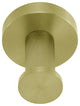Avallon Stainless Steel Bathroom Robe Hook, Brushed Gold