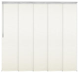 Malia 5-Panel Track Extendable Vertical Blinds 58-110"W