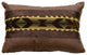 Fabric/Leather Pillow 12x18-Fabric Back