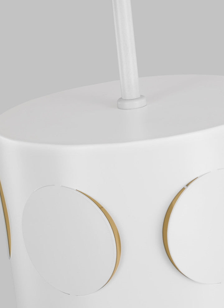 Dottie Small Pendant, Matte White