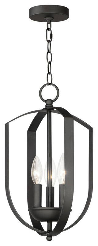 Maxim 10033 Provident 3 Light 10"W Taper Candle Mini Pendant - Oil Rubbed