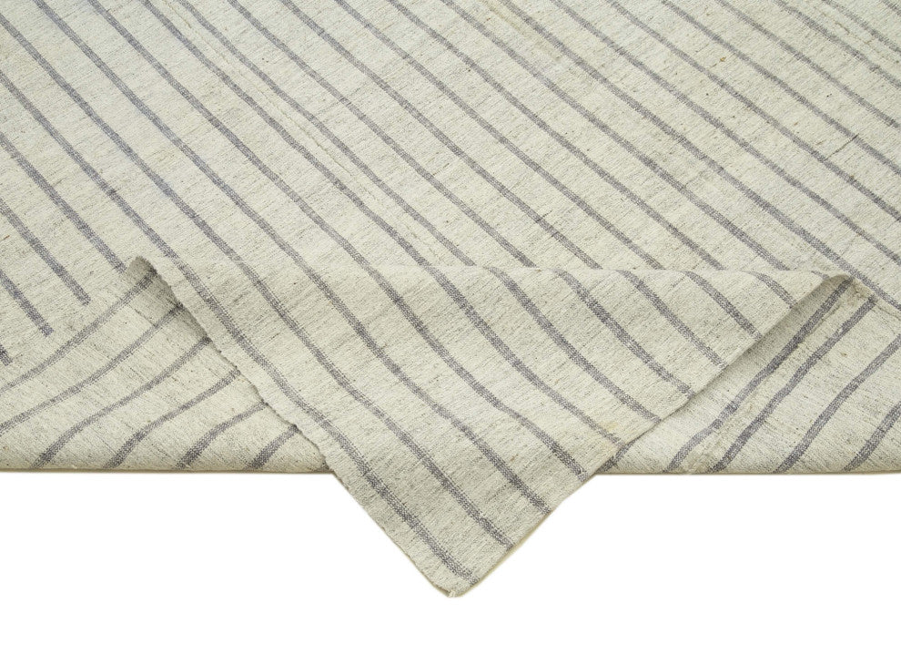 Rug N Carpet - Handwoven Oriental 6' 2'' x 11' 6'' Tribal Wool Kilim Rug