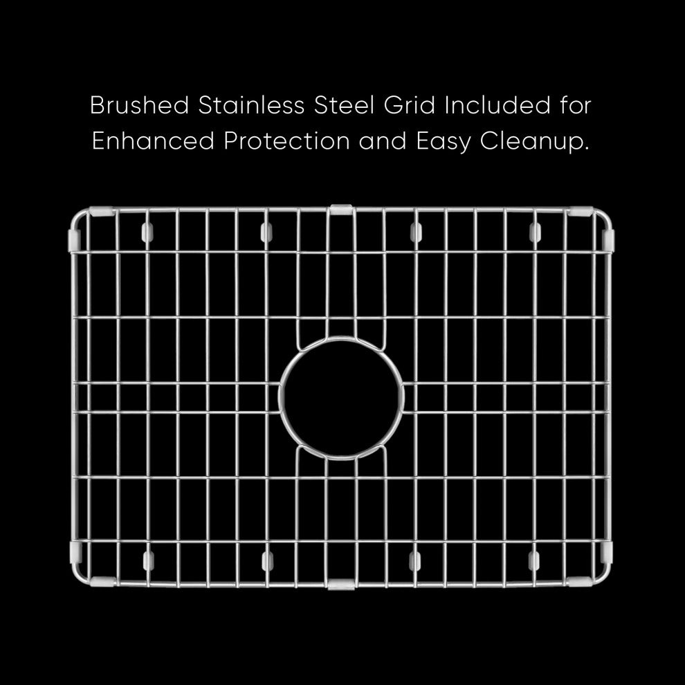 Whitehaus WHUF2819 Fireclay 28" Undermount Single Basin Fireclay - White