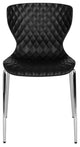 Lowell Contemporary Design Black Plastic Stack Chair