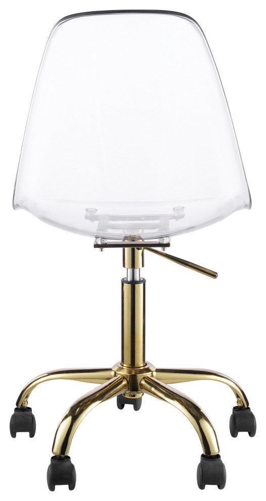 Clarion Office Chair, Gold