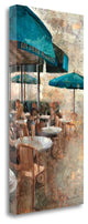 "Terraza Cafe Les Deux Magots" By Noemi Martin, Giclee on Gallery Wrap Canvas