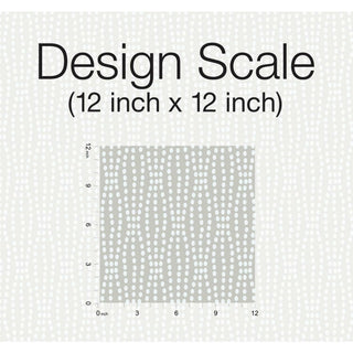 Taupe & White Strands Peel & Stick Wallpaper