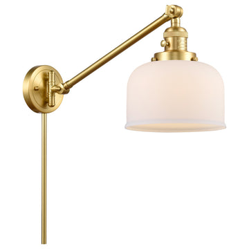 INNOVATIONS LIGHTING 237-SG-G71 Large Bell 1 Light Swing Arm