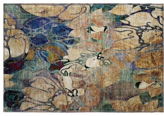 Premium Machine Washable Mayfield AMF558 Beige 1'8" x 2'6" Rug