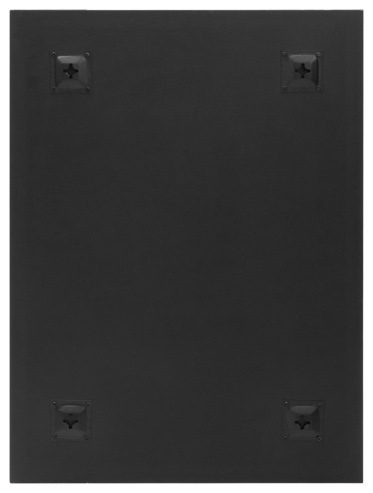 Eric Accent Rectangle Mirror, Smoke, 24"x18"