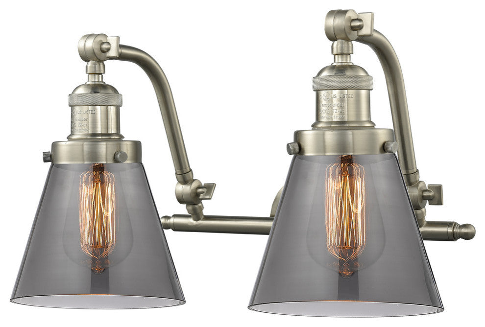 Innovations Lighting 515-2W-Sn-G63-Led 2 Light Dimmable Led Bathroom Fixture