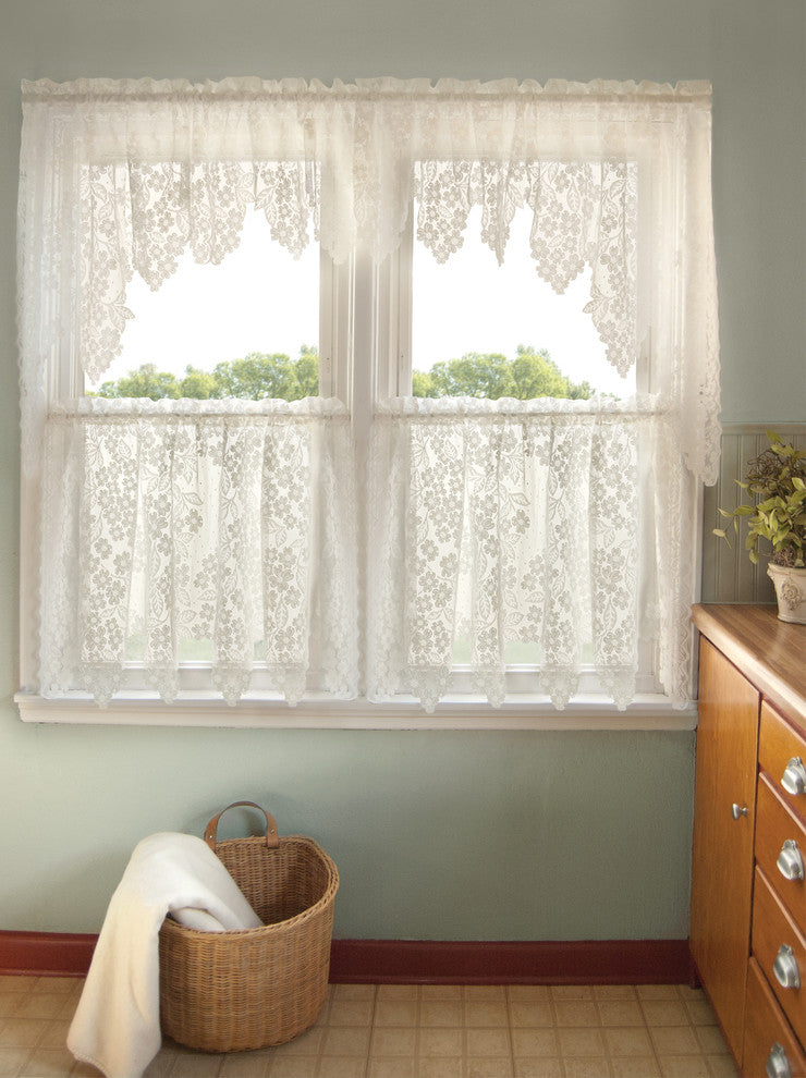 DOGWOOD 70x38 SWAG PAIR