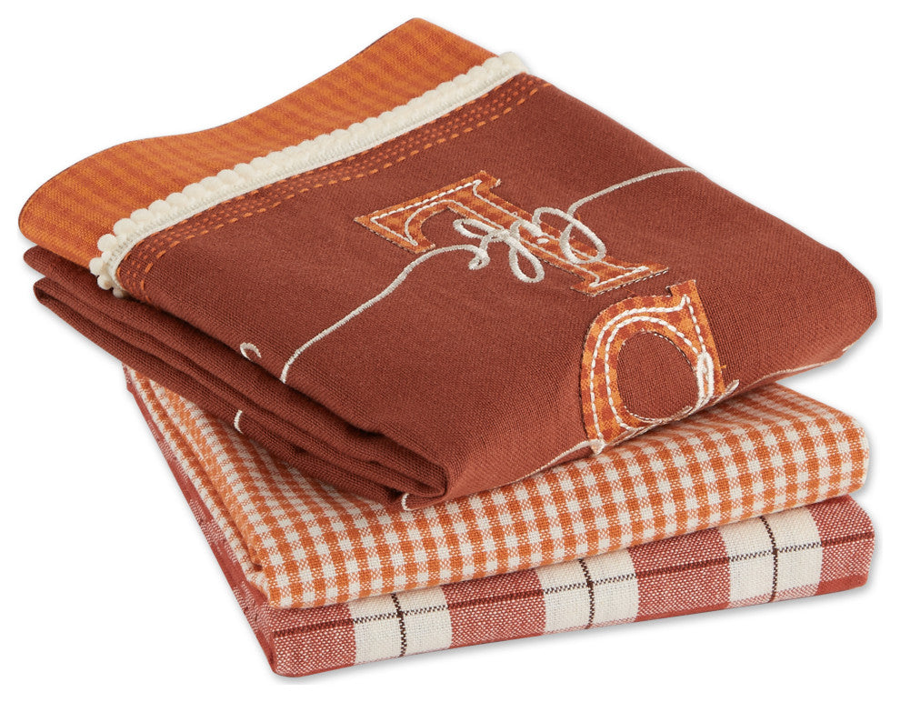Assorted Pumpkin Spice Life Dishtowel (Set of 3)