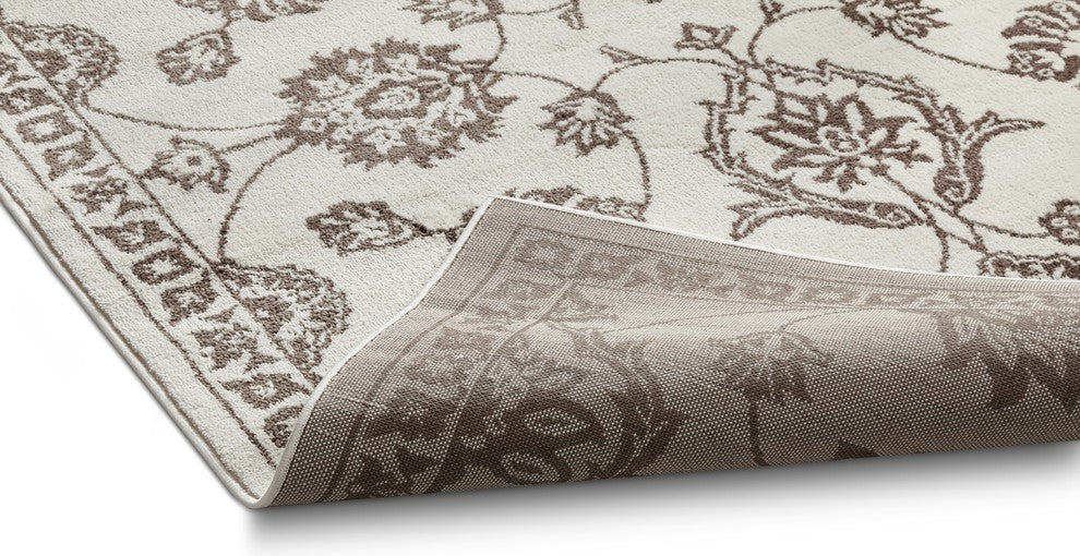 Well Woven Kasper Stupendous Traditional Oriental Beige Soft Area Rug