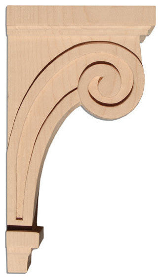 Raleigh Small Craftsman Corbel, Cherry