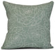 20x20", Olena, Floral Print Pillow, Green