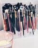 Diamond Collection Acrylic Makeup Brush Holder