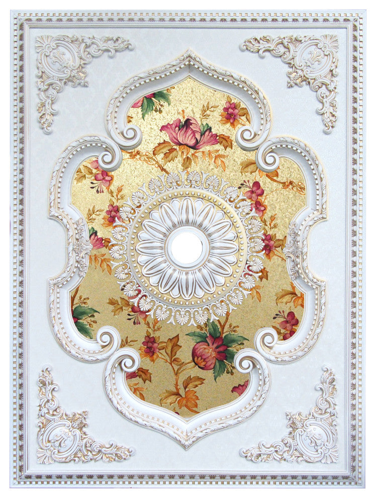 Artistry Lighting, Rectangle 63" x 47" Gold Ceiling Medallion (ART1216-F1-096)