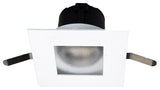 WAC Lighting R2ASWT-A Aether 2" Square Recessed Wall Wash Trim - White / 3500K