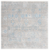 Safavieh Dream Collection DRM408 Rug, Grey/Blue, 6'7" Square