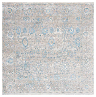 Safavieh Dream Collection DRM408 Rug, Grey/Blue, 6'7" Square