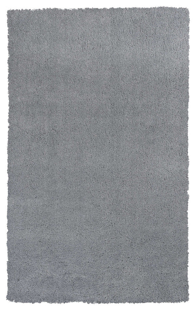 HomeRoots 5' x 7' Grey Plain Indoor Area Rug