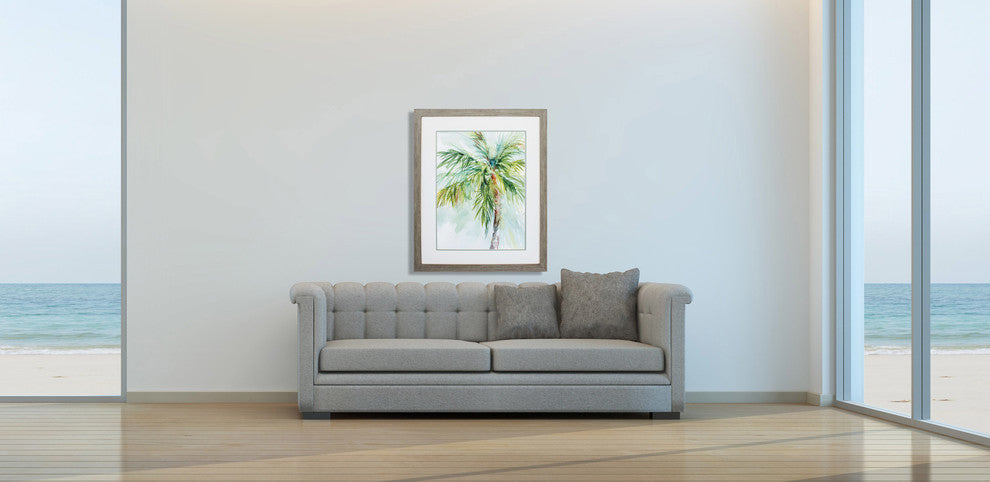 Palm Breezes II Wall Art