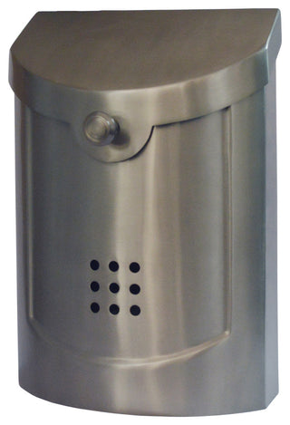 E5 Mailbox, Satin Nickel