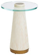 Castlewood Glass Top Accent Table