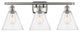 Innovations 516-3W-SN-GBC-84 3 Light Bath Vanity Light, Brushed Satin Nickel