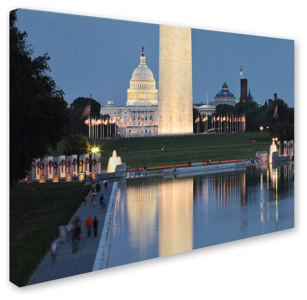 ''National Mall at Twilight'' Canvas Art by Gregory O''Hanlon