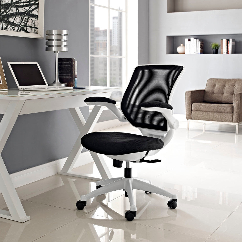 Cool Desk Chair, "Camden" Mesh, Black