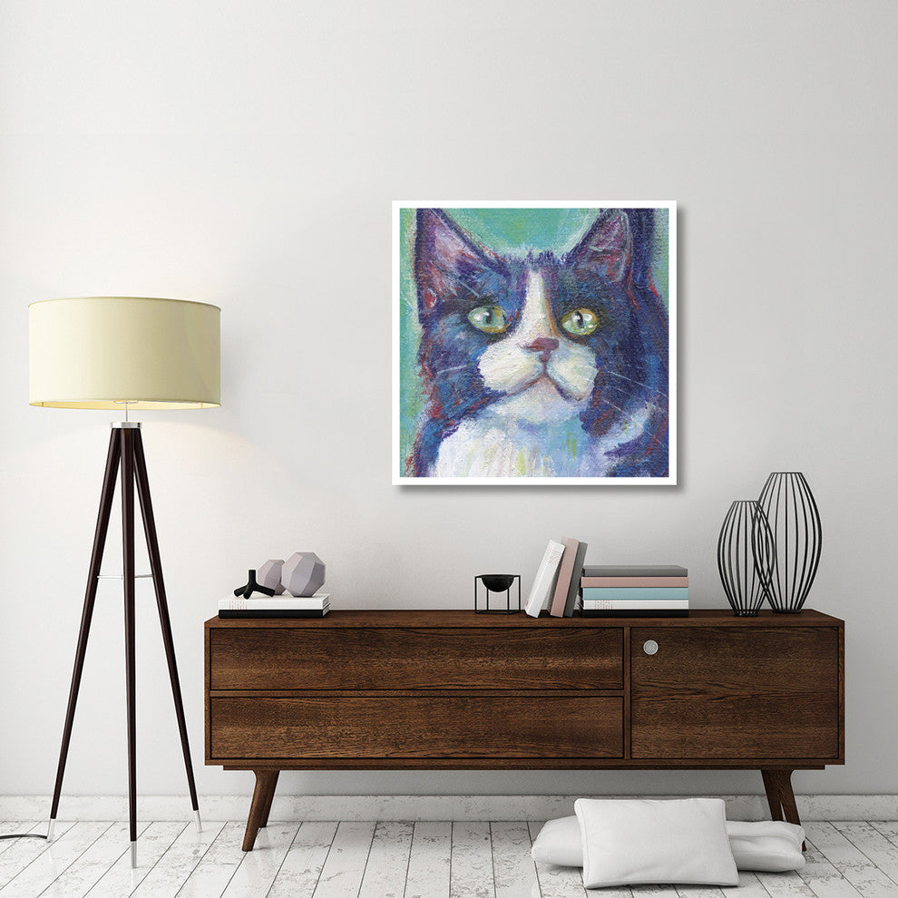 "Cookie Bean" Digital Paper Print by Mary Urban, 38"x38"