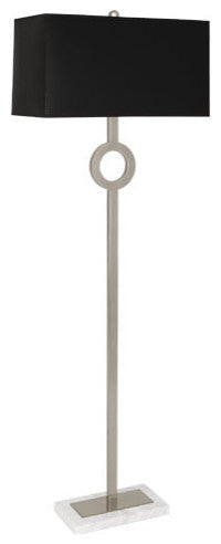 Robert Abbey RA-S406B 1-Light Floor Lamp, Oculus