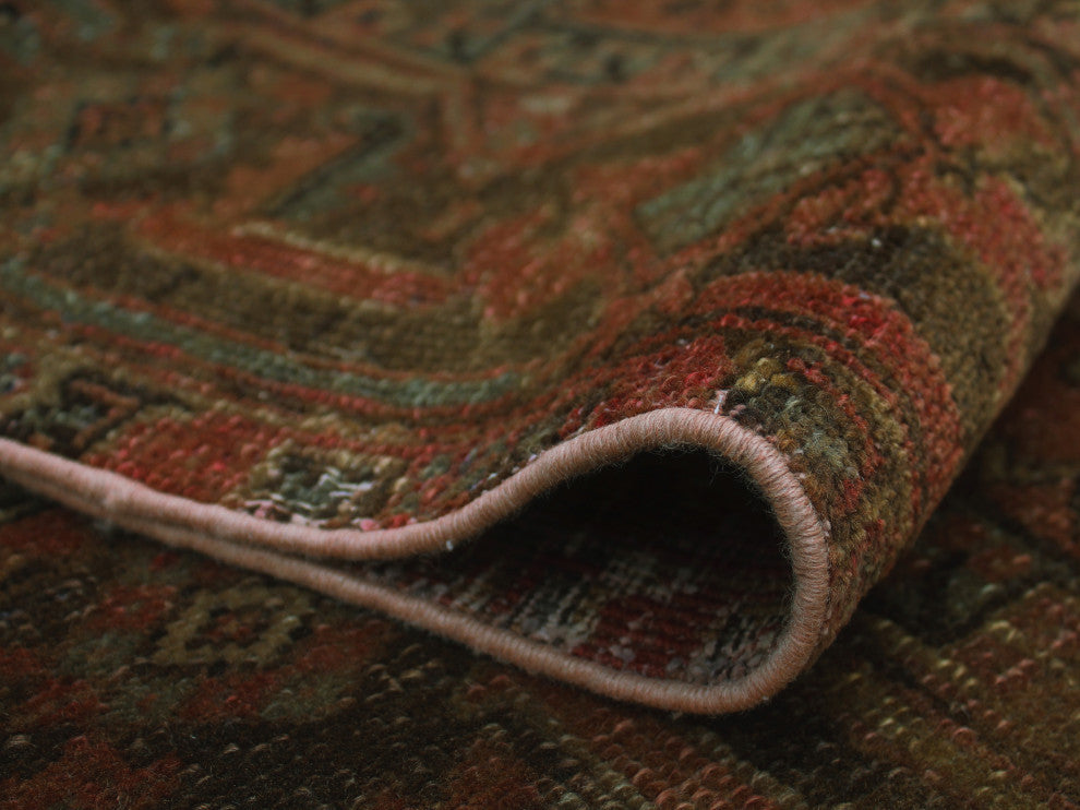 Fine Vintage Heriz Danniel Rust Rug
