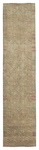 Rug N Carpet - Handwoven Oriental 2' 10" x 12' 6" Vintage Runner Rug