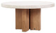 Java Teak and Concrete Dining Table